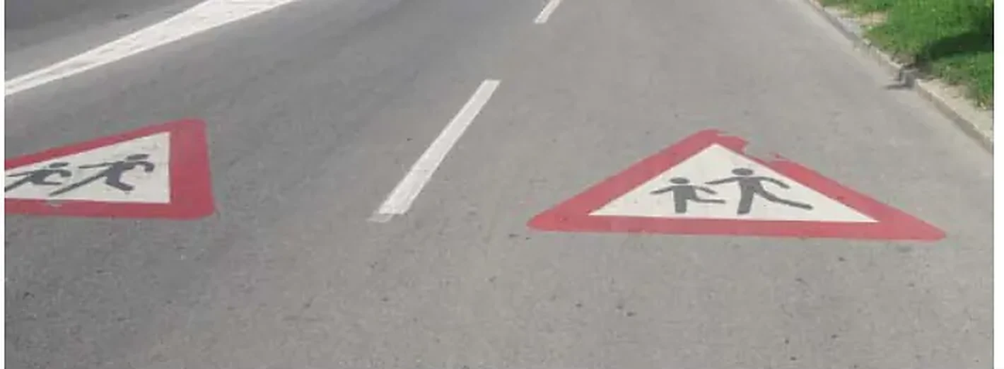 Natpis prikazan na slici („saobraćajni znak“) označava: