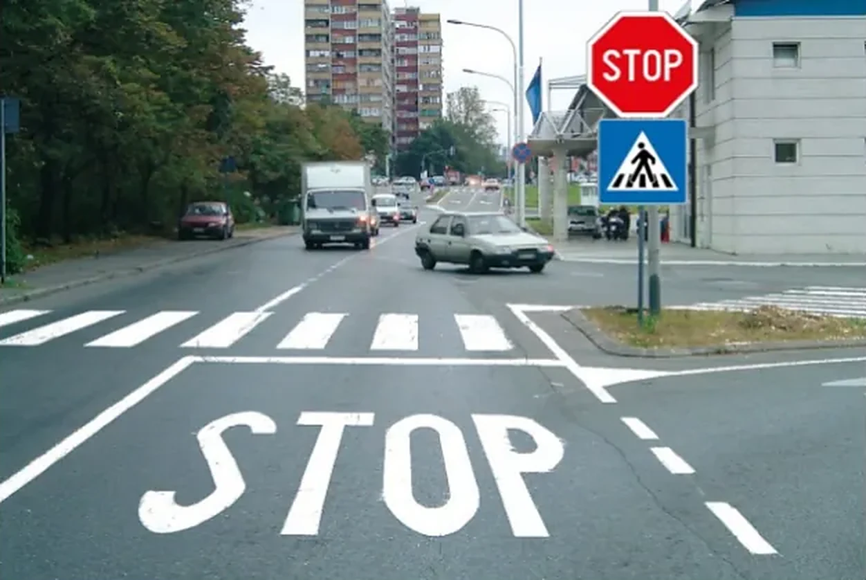 Natpis prikazan na slici označava: