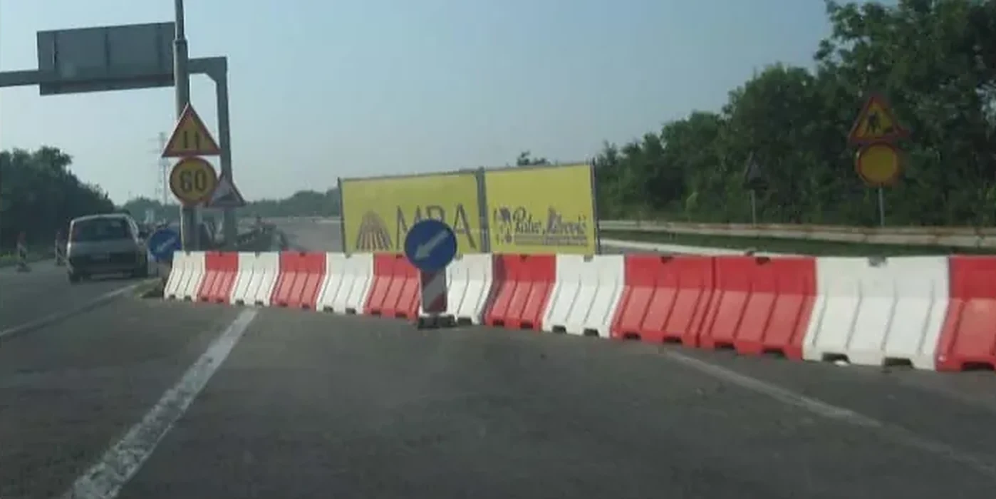 Oprema prikazana na slici („Razdvajajuća ograda“) označava: