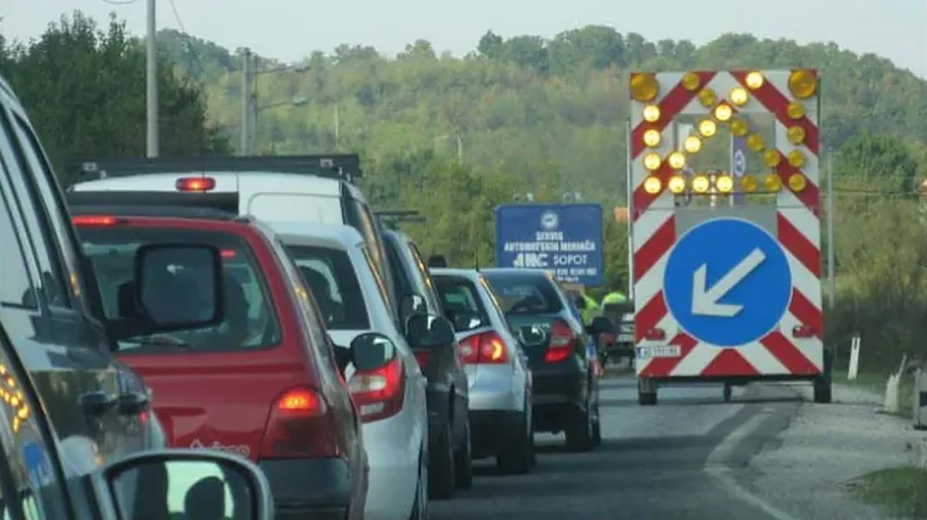 Signalna tabla prikazana na slici označava: