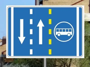 saobraćajnu traku koja je namenjena samo za kretanje vozila javnog prevoza putnika