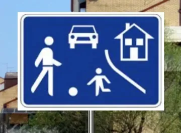 mesto od kojeg počinje zona usporenog saobraćaja